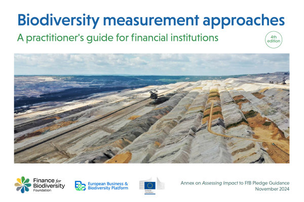 biodiversity measurement approaches